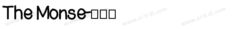 The Monse字体转换